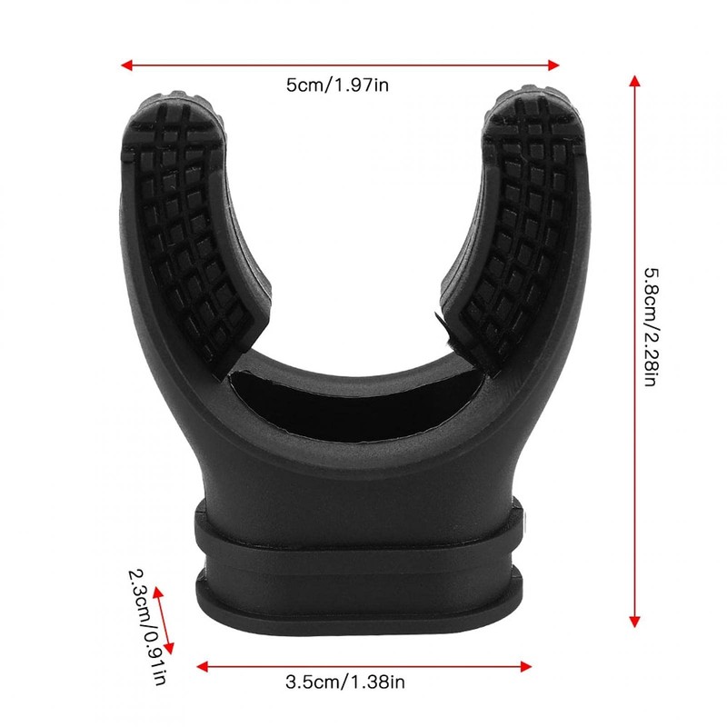 Fdit Scuba Bite, Scuba Mouthpiece, Soft for Most Normal Diving