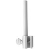 NU-SET 3" Reversible Sliding Window/Patio Door Bar Lock, White (1