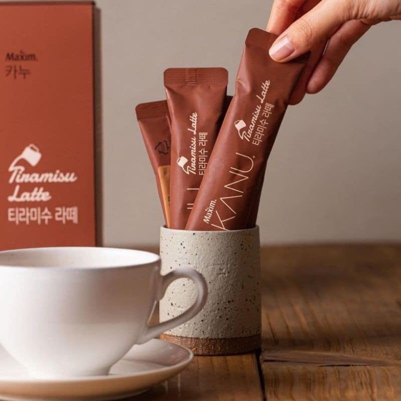 ZEESOON Dongsuh Maxim KANU Tiramisu Latte 24 Sticks