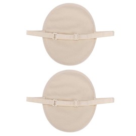 Almohadillas para el Sudor de las Axilas Almohadillas Absorbentes de Algodón Reutilizables Cubierta Protectora para el Sudor de las Axilas Almohadillas Absorbentes para el Sudor Tono de Piel
