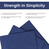 Navy Blue Napkins 100-4-Fold 2-ply 33 x 33cm Luncheon Napkins