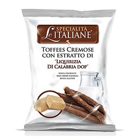 Serra, Calabrian Licorice Toffees - Morbide Crema Liquirizia di Calabria DOP 100g bag (5 pcs)