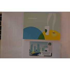 Starbucks Card 2013- 2014 Corporate Skyline -  w/ 2011 sleeve  new unused