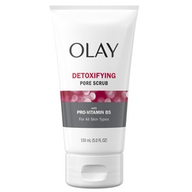 Olay Regenerist Detoxifying Pore Scrub Cleanser, 5.0 Fluid Ounce