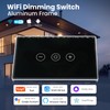 LOUYSGEN Smart Dimmer Switch Aluminum Frame Need Neutral Wire No