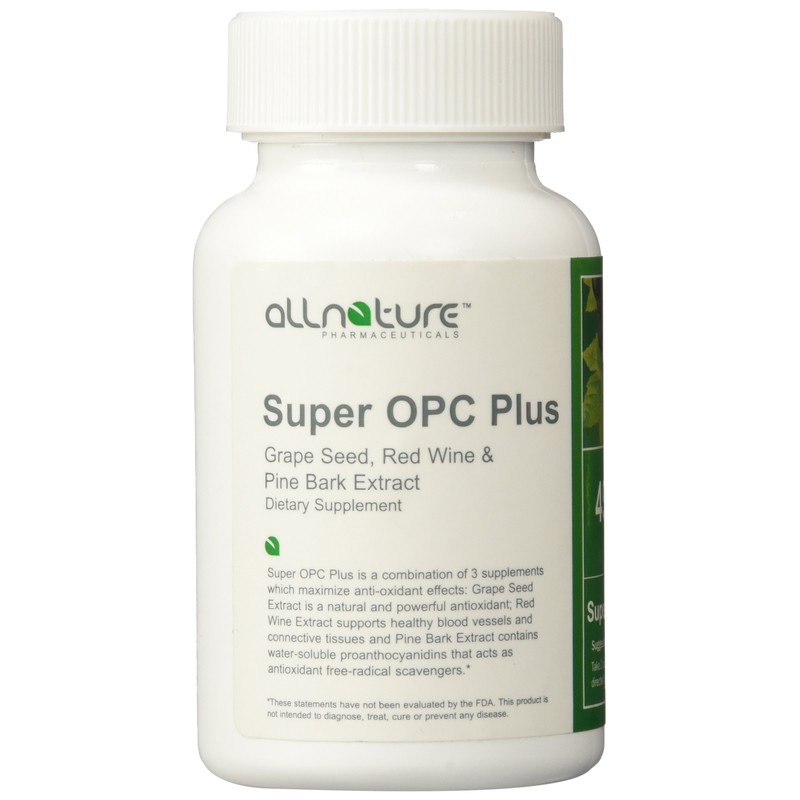 All Nature Super OPC Plus (Grape Seed, Red Wine and