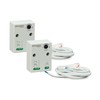 Oktaplex 2 pieces pink built-in twilight switch outdoor external twilight