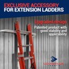 Louisville Ladder Aluminum Ladder Stabilizer, 150-Pound Load Capacity, LP-2200-00