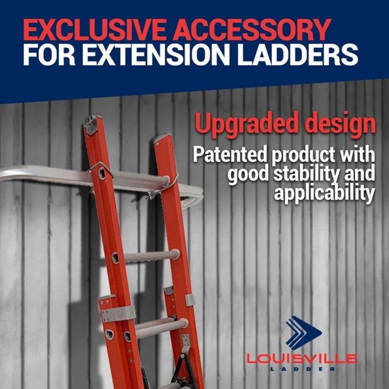 Louisville Ladder Aluminum Ladder Stabilizer, 150-Pound Load Capacity, LP-2200-00