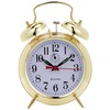Bulova B8124 Bellman Alarm Clock, Gold