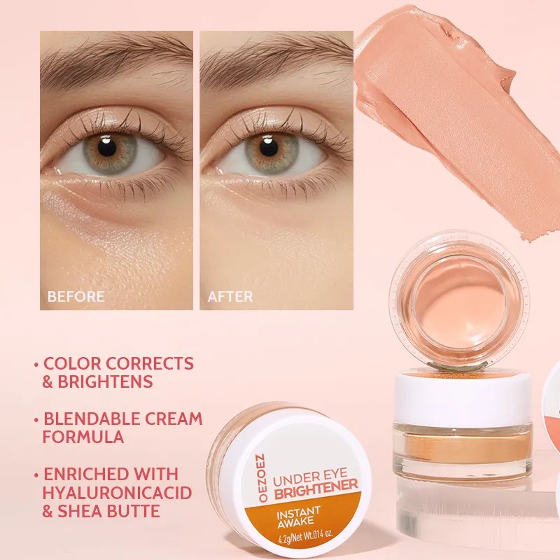 Corrector Iluminador Para Debajo De Los Ojos, Ojeras, 2 Unid