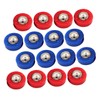 OHPHCALL 16pcs Tabletop Shuffleboard Mini Shuffleboard Pucks Shuffleboard Table Pucks