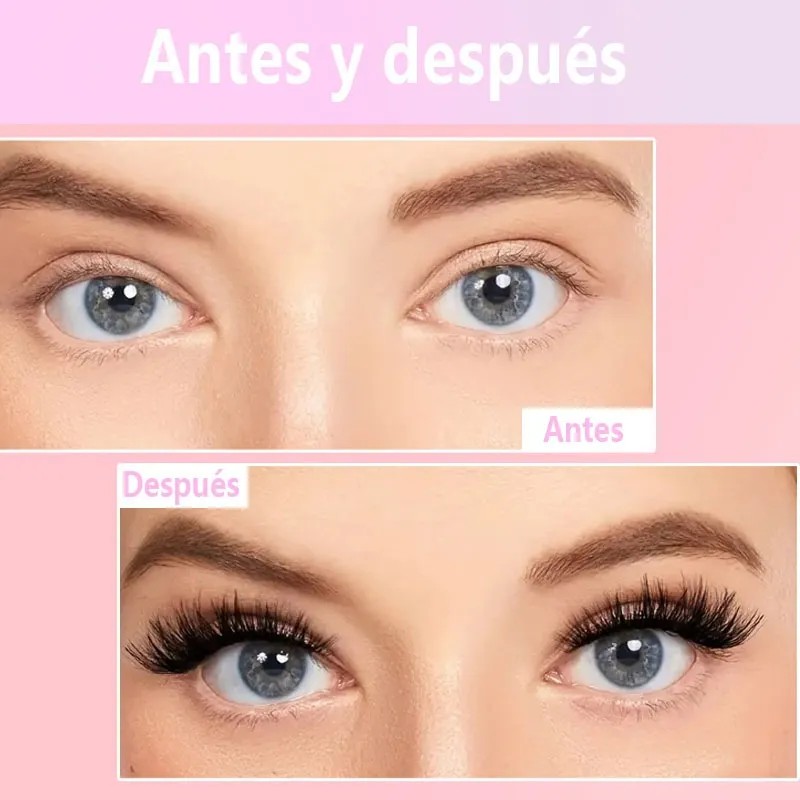 802 Kit Pestañas Maquillaje Completo Diy Extension 9-18mm Negro D