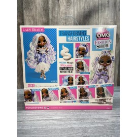 MGA Entertainment LOL Surprise OMG Fashion Show Hair Edition Lady Braids Fashion Doll NIB