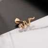 hengkaixuan Gold Labret Jewellery G23 Titanium Labret Studs 16G Lip