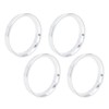 X AUTOHAUX 4 pieces alloy wheel centring rings for universal
