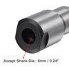 sourcing map Router Collet Extension Rod Converter Adapter 6mm to