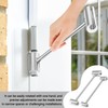 Huakaile Door Hinge Adjustment Tool, 23-25 mm Steel Hinge Gap