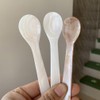 Pmnzdy Handmade Caviar Spoon, Mother of Pearl Spoon, Egg Spoon,