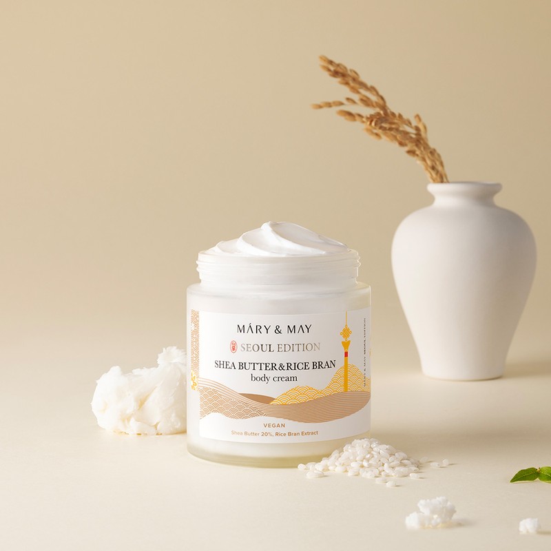 Mary&May [Mary&May]Shea Butter & Rice Bran Body Cream 250ml