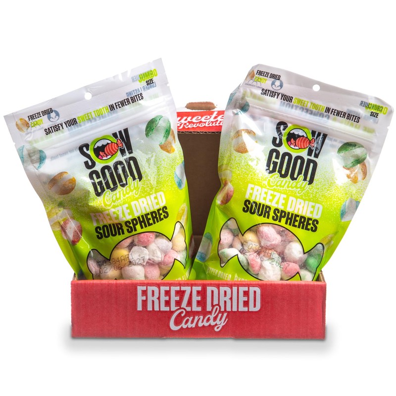Sow Good Freeze Dried Sour Candy - Sour Spheres 2