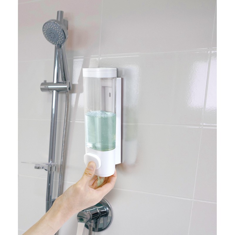 HAC 4171 Magnetic Soap Dispenser, Floating Bathroom, Magnet, Refill, Large