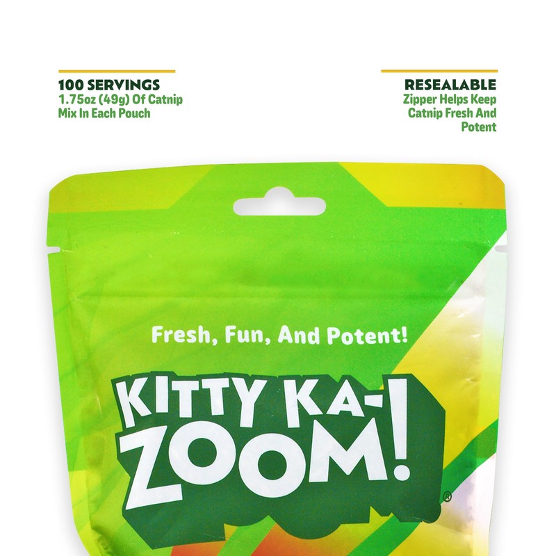 KITTY KA-ZOOM Valerian Root Roar - Catnip & Valerian Root