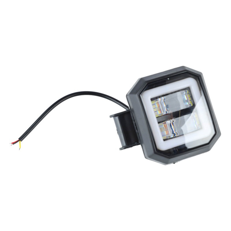 3in Motorcycle LED Headlights with Blue Aperture 20W Waterproof Bright