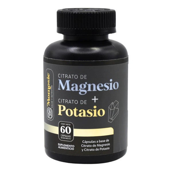 Citrato De Magnesio + Citrato De Potasio | 60 Capsulas