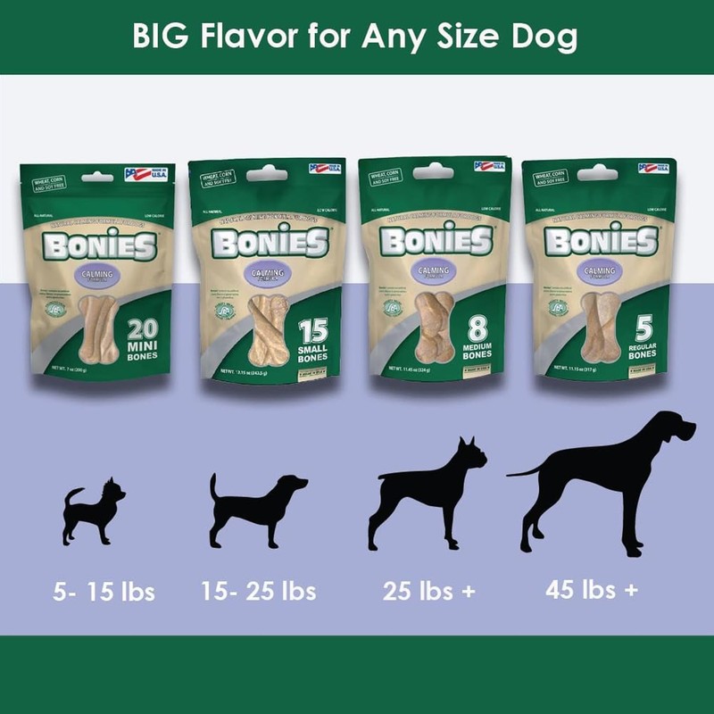 Bonies Natural Hip & Joint Formula Small-Sized Single Bone, Glucosamine