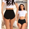 dmuveo Womens Cotton High Waisted Underwear Tummy Control Full Coverage