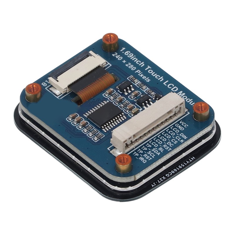 1.69 Inch Round LCD Display Module 240x280 SPI I2C Interface