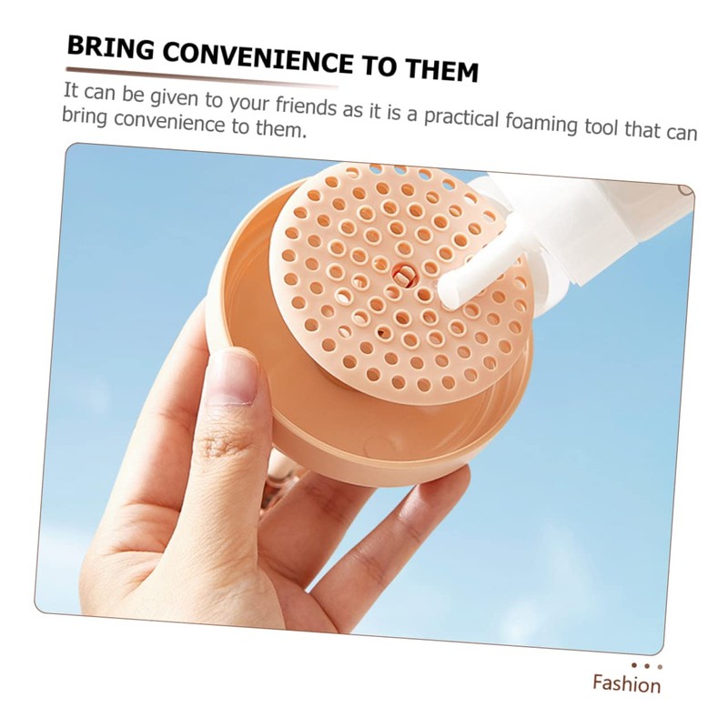 WOONEKY Manual Foams Maker Bubbling Tool Face Wash Frother Cleansing