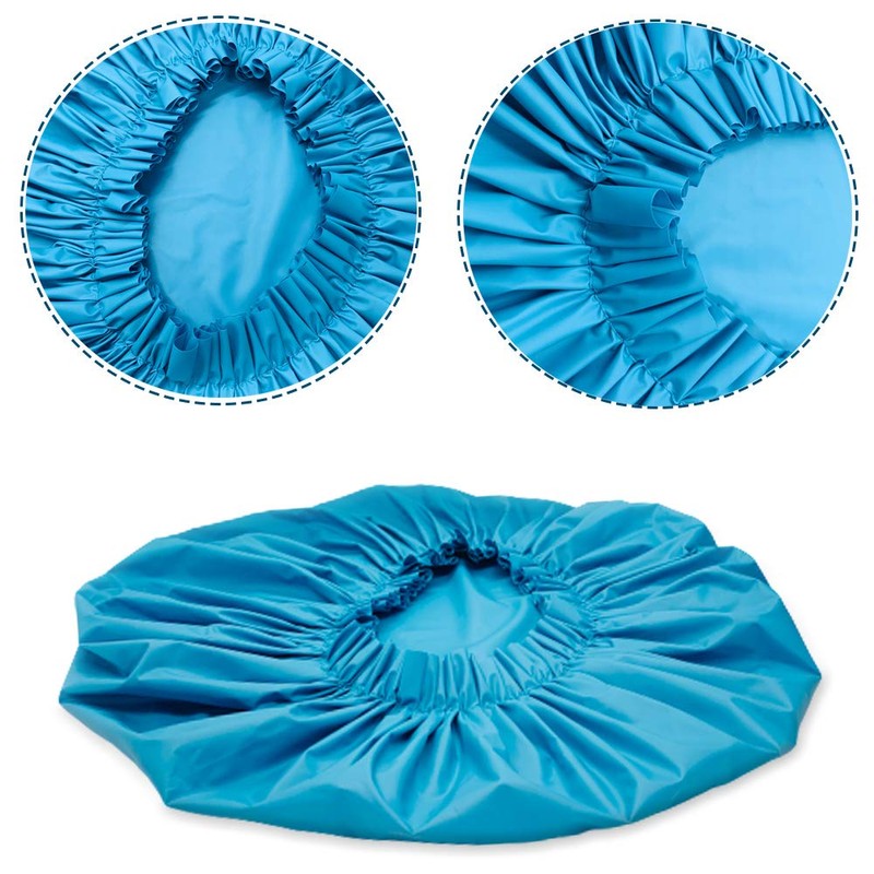 ELEBOX Premium Collection Super Jumbo Shower Cap Blue