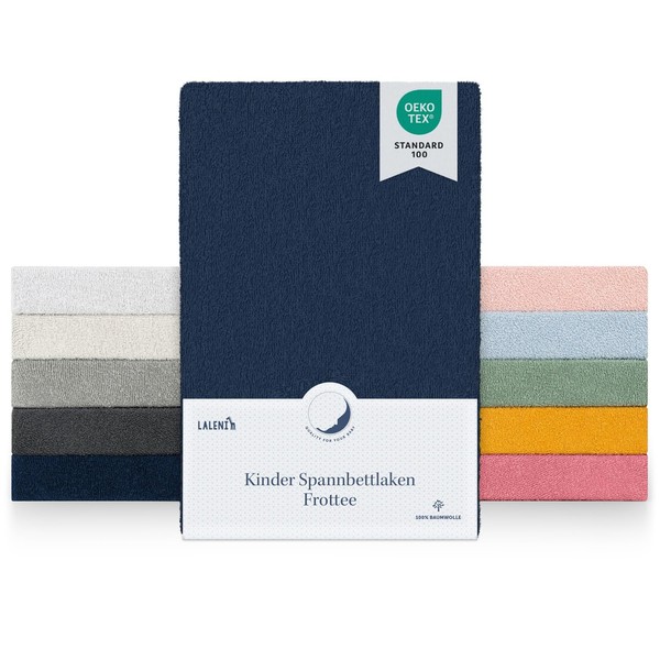 Laleni Terry Fitted Sheet 38 x 77 cm Oeko-Tex Certified