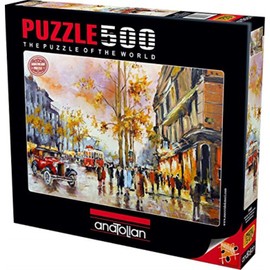 Anatolian Puzzle - Evening in Istanbul, 500 Piece Jigsaw Puzzle, #3563