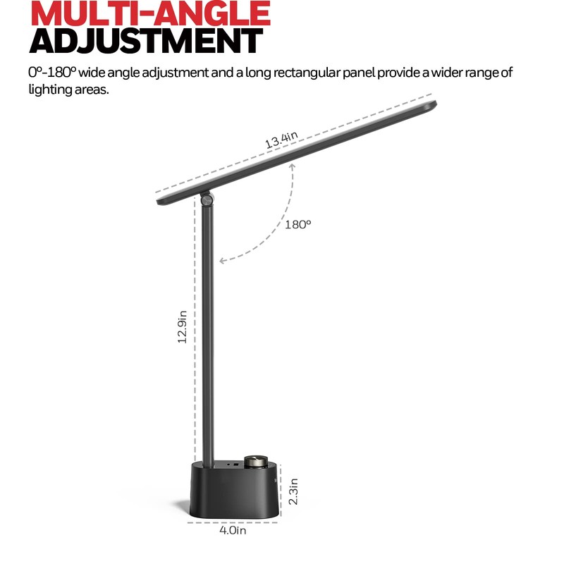 Honeywell Upgraded LED Desk Lamp - H01 Pro Sunturalux™ Foldable
