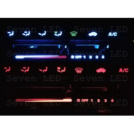 SevenLED Replacement Acura Integra 94-01 Led Bulb Kit for Climate Control HVAC