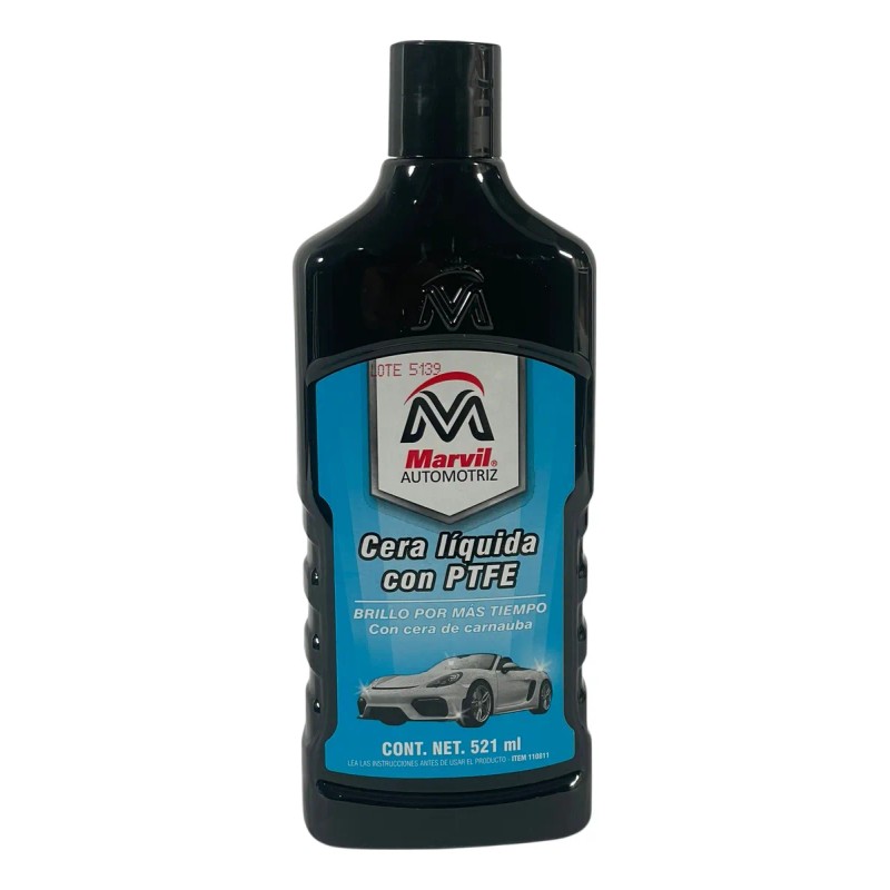 Cera Liquida Para Autos Marvil (silicon, Acrilico Y Ptfe)