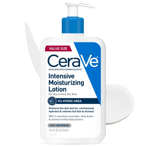 CeraVe CeraVe Intensive Moisturizing Lotion, Hydro-Urea + Shea Butter, Body