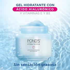 Pond's Kit Hidratación Ácido Hial. y Protección Solar, 3pzas: Gel + Sérum + Protector Solar Facial Oil Control