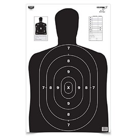 Birchwood Casey Eze-Scorer BC27 Paper Target (Per 5), Black, 23 x 35-Inch