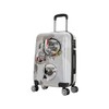 InUSA World Print Luggage with Spinner Wheels | Durable Lightweight
