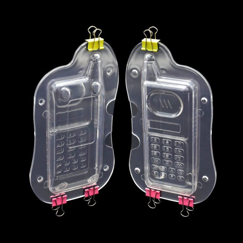 3D Plastic Chocolate Molds, Candy Molds Freezer-Safe, Clear Polycarbonate Chocolate