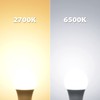LVWIT LVWIT LED E27 Birne 60W Kaltwei? 6500K, ultrahell 806 lm, matte LED Lampe (6er Pack)