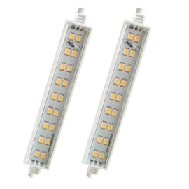 Provance 2 x LED Stick Lamp Ruler R7S Socket 6 W 6 Watt Replaces 40 Watt 510 lm 118 mm 6500 K