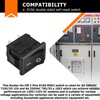 R19A T85U Rocker Switch 2 Pins 2 Position 6A 125/250VAC,