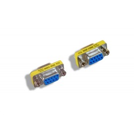 CompuCablePlusUSA D-Sub Serial Mini Gender Changer Coupler Adapter (Mini Gender Changer, 6 PCS/Pack) (DB9, Female to Female)