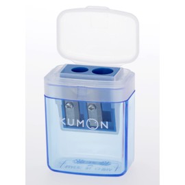Kumon Children's Pencil Sharpener, Blue SE-56, For Kindergarten and School Entry, Children's Learning