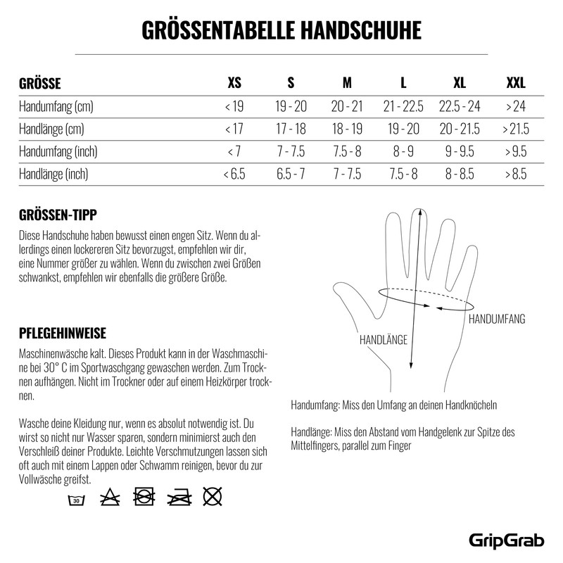 GripGrab Insulator 2 Spring Autumn Transition Gloves Thin Long Finger